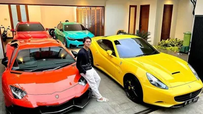 Terkongkar! Ternyata Mobil Mewah Rizky Billar Cuma Pinjaman, Sosok Ini Beberkan Dipakai Hanya untuk Konten