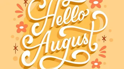 Illustration, 15 August welcome greetings.