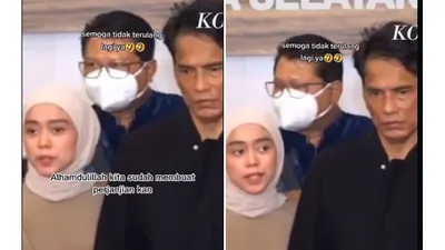 Sambil Menahan Tangis, Lesti Kejora Beberkan Alasannya Mencabut Laporan KDRT Terhadap Rizky Billar