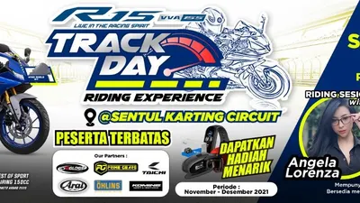 Yamaha Track Day Riding Experience akan digelar.