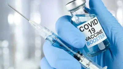 Ilustrasi vaksin Covid-19, vaksin booster.