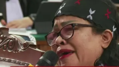 Ibu Brigadir J, Rosti Simanjuntak dalam persidangan lanjutan 
