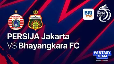 Siaran Langsung BRI Liga 1 Persija Jakarta vs Bhayangkara FC, Malam Ini Kick Off Jam 20.30 WIB