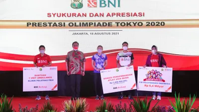 Pemberian bonus oleh PBSI