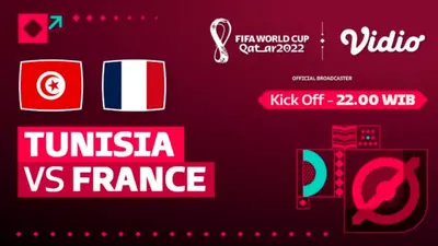 Link Live Streaming Piala Dunia 2022 Qatar, Tunisia vs Prancis Malam Ini Pukul 22.00 WIB, Klik di Sini
