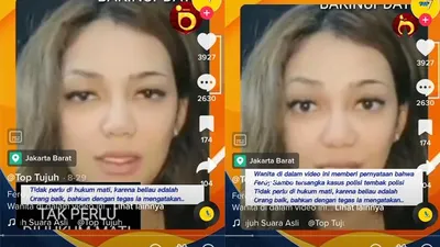 Viral Video Wanita Cantik yang Tak Rela Ferdy Sambo Dihukum Mati