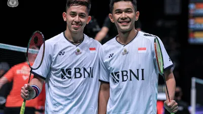 Lewat Permainan Sengit, Fajar/Rian Libas Wakil Korea dengan Dua Gim Langsung di Denmark Open 2022