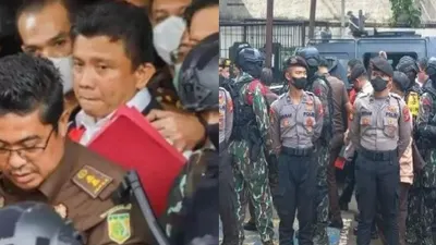 Teka-teki Buku Catatan Hitam Bersampul Merah Ferdy Sambo, Dibawa Saat Sidang Perdana di PN Jaksel