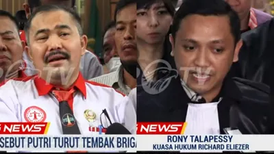 Rony, Kuasa Hukum Bharada E membantah pengakuan Kamaruddin terkait Putri Candrawathi yang ikut menembak Brigadir J.