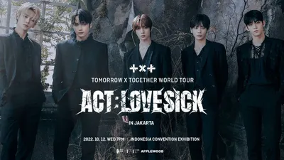 Konser TXT di Jakarta.