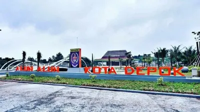 Alun-alun Kota Depok.(Dok/berita.depok.go.id)