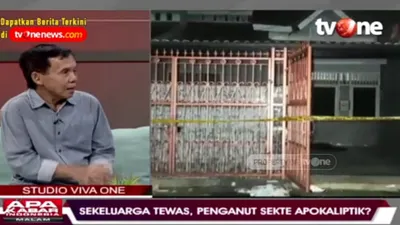 Hubungan Antara Kasus Kalideres dengan Paham Apokaliptik, Kriminolog: Mereka Bisa Saja Terpengaruh Buku