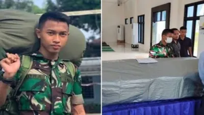 Kecurigaan Kematian Prada Indra Tak Wajar, Keluarga Nekat Buka Peti Jenazah dan Kaget Lihat Noda Merah