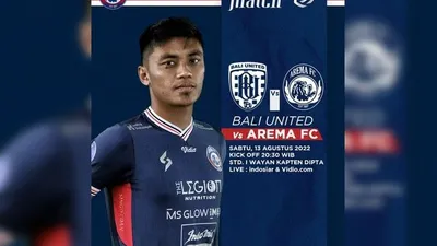 LINK LIVE STREAMING Bali United vs Arema FC di Liga 1.
