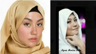 Cantiknya Agnes Monica Hijrah Dengan Balutan Hijab, Benarkah Agnes Mualaf? 