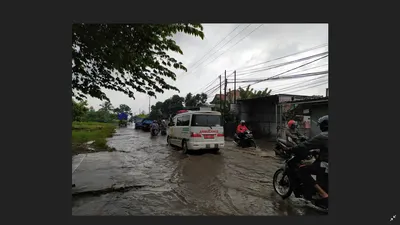 Banjir Lintas Kabupaten Bogor
