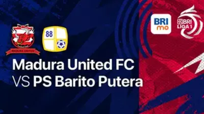 Madura United vs Barito Putera. (Vidio.com)