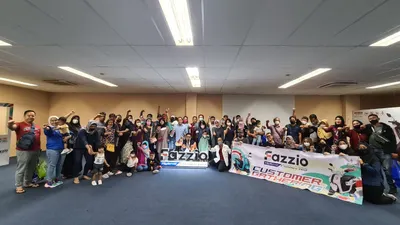 Simak Keseruan Gathering Customer Yamaha Fazzio!