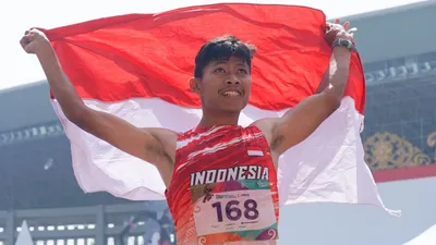 Belum Puas, Saptoyogo Ingin Tambah Medali Emas di Para Atletik Asean Para Games 2022. (Dok/kemenpora.go.id)