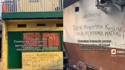 Viral warteg lolos dari Kebakaran.