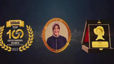 Salah satu direksi perempuan bank bjb yanv masuk TOP100 Most Oustanding Women 2022