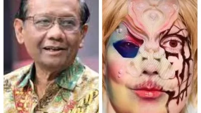 Mahfud MD ungkap informasi yang disebarkan oleh hacker Bjorka salah.