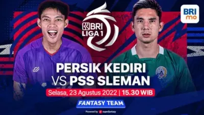 Link Live Streaming Bola Persik Kediri vs PSS Sleman BRI Liga 1