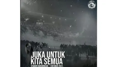 Tragedi Kanjuruhan yang menjatuhkan banyak korban jiwa pada 1 Oktober 2022 