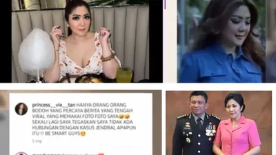Selebgram yang disebut mirip dengan istri Ferdy Sambo, Putri Candrawathi.