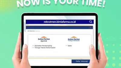 PT Kimia Farma Buka Lowongan Kerja untuk Lulusan SMA SMK D3 S1 September 2022, Simak Info Lengkapnya di Sini!