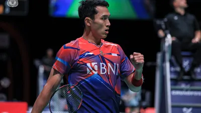 Tunggal putra Jonatan Christie kembali hadapi Vittinghus di Prancis Open 2022.