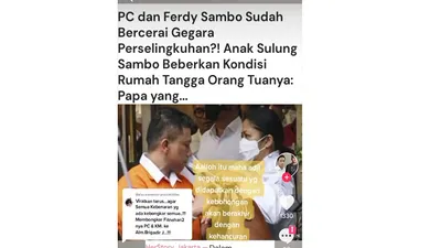 Heboh anak sulung pasangan Ferdy Sambo dan Putri Candrawathi membeberkan kondisi rumah tangga sang orang tua.