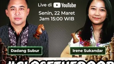 Jadwal dan Link Live Streaming GM Irene Vs Dewa Kipas, Senin Pukul 15.00 WIB. [Instagram/Deddy Corbuzier]