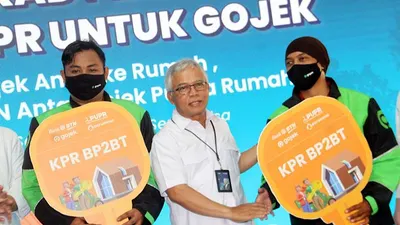 BTN Bidik Potensi KPR Subsidi 200 Ribu Mitra Gojek
