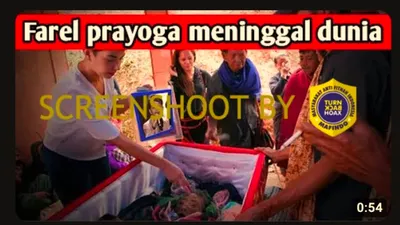 Heboh isu Farel meninggal.
