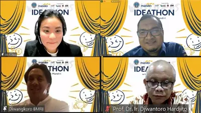 Bank Mandiri menggelar IDEATHON dengan Universitas Kristen Petra Surabaya untuk mendorong minat wirausaha mahasiswa. (dok. Bank Mandiri)