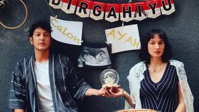 Nadine Chandrawinata hamil anak pertama