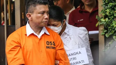 Breaking News! Tersangka Pembunuhan Brigadir J Ferdy Sambo dan Putri Candrawathi Sudah Tiba di Kejaksaan