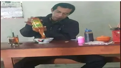 viral pria mirip Presiden Joko Widodo , instagram @banyumas24jam