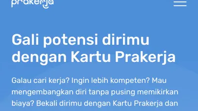 Kartu Prakerja Gelombang 38 Resmi diBuka, Berikut Ciri-ciri Lolos dan Cara Beli Pelatihan di prakerja.go.id