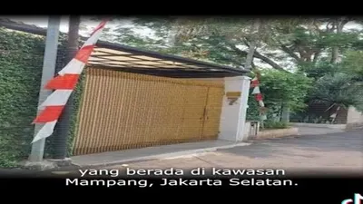 rumah Ferdy sambo di Jakarta Selatan yang diduga menyimpan uang sangaat banyak / tangkap layar TikTok @aimanwitjaksonoofficial