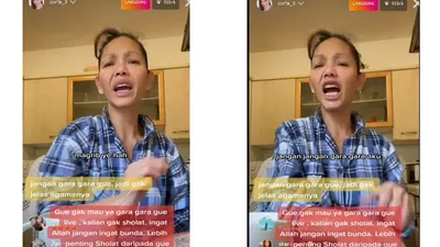 Saat Bunda Corla Tegas Ingatkan Followersnya Untuk Beribadah