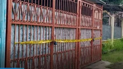 Rumah TKP peristiwa penemuan 4 mayat di kalideres