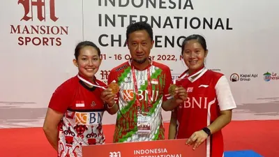 Perjuangannya Diwarnai Gonta Ganti Pasangan, Ribka Sugiarto Berhasil Naik Podium dengan 4 Partner Berbeda
