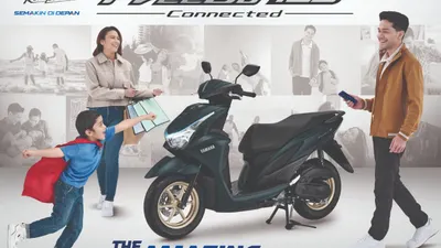 Punya Bagasi Terbesar dan Fitur Y-Connect, Yamaha FreeGo 125 Connected Primadona Keluarga Muda Indonesia