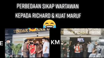 Ferdy Sambo CS Ditampilkan ke Publik, Richard Eliezer Tuai Pujian tapi Kuat Maruf Banjir Hujatan