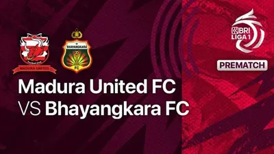Siaran Langsung Bola Hari Ini Madura United vs Bhayangkara FC BRI Liga 1 Kamis 8 September 2022 Jam 16.00 WIB