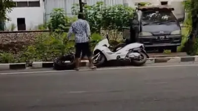 Viral Pria di Surabaya Diduga Curi Kabel PT KAI, Warga yang Merekam Diancam Akan Dibunuh