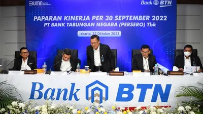 Kinerja Kuartal III 2022, Laba BTN Naik 50 Persen