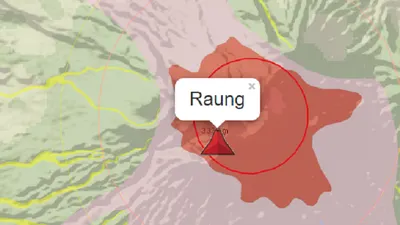 Gunung Raung Erupsi, Ada Hujan Abu di Lekodombo Jember 